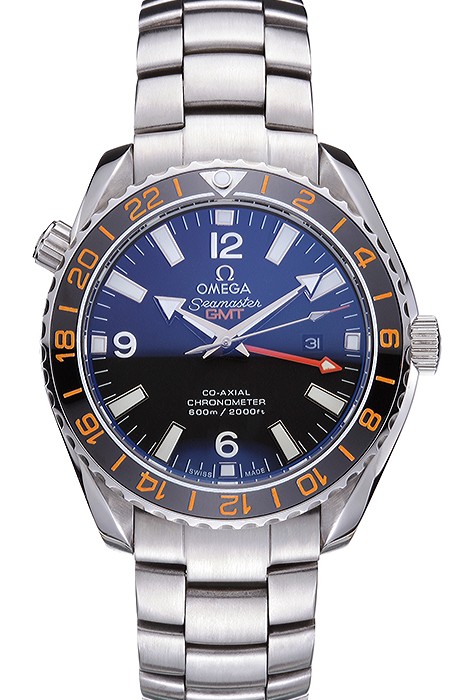 Omega Seamaster Black Dial Stainless Steel Bracelet  622037