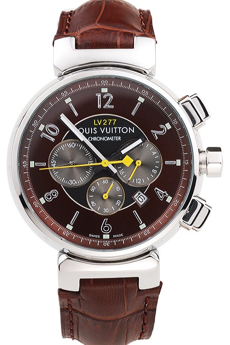 Louis Vuitton Tambour LV 277 Brwon Dial Watch