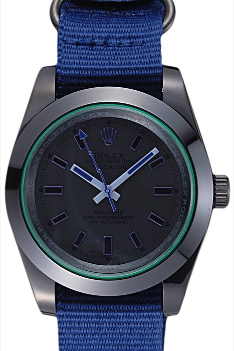 Rolex Milgauss Bamford Blue Nylon Strap 622005