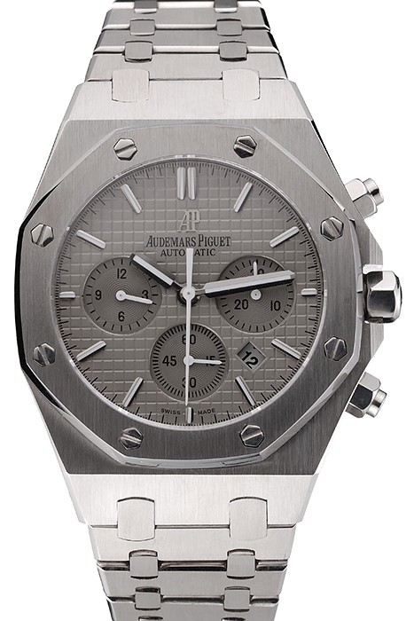 Swiss Audemars Piguet Royal Oak Chronograph Grey Dial Stainless Steel Case And Bracelet  622869