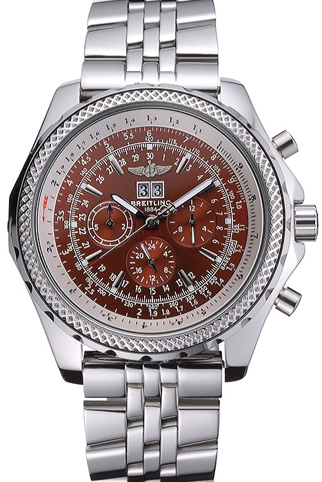 Breitling Bentley 6.75 Speed Bronze Dial Stainless Steel Case And Bracelet 622213
