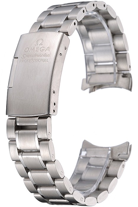 Omega Brushed Stainless Steel Link Bracelet  622484