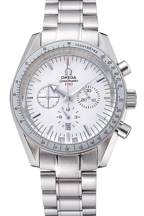 Omega Speedmaster Limited Edition 1957 White Dial Stainless Steel Bracelet  622522