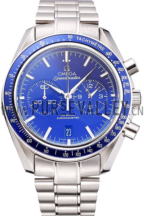 Omega Speedmaster Blue Dial Stainless Steel Case And Bracelet 622802