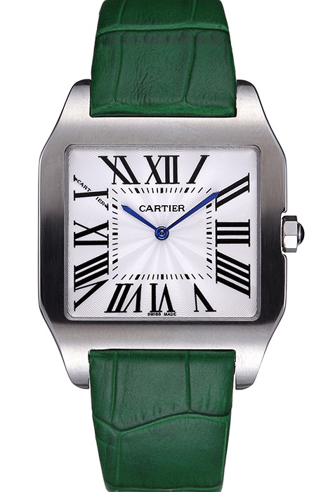 Cartier Santos 100 Polished Stainless Steel Bezel 621934