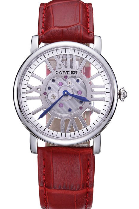 Cartier Rotonde Skeleton Flying Tourbillon Red 621967