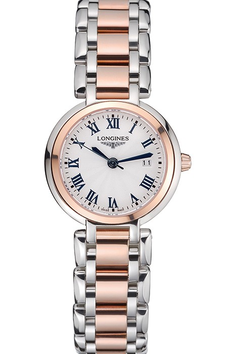 Longines PrimaLuna Stainless Steel And Gold Case Roman Numerals  622586