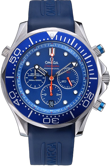 Omega Seamaster Professional Emirates Team 2013 Blue  622045