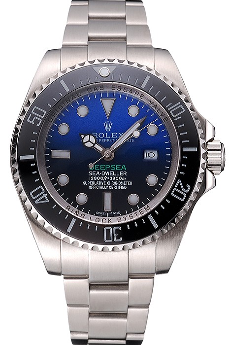 Swiss Deepsea Dweller James Cameron Black Dial Stainless Steel Case And Bracelet  622847