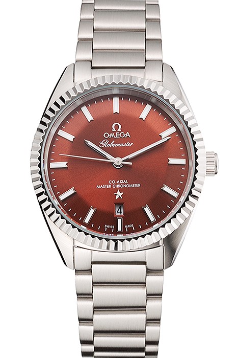 Omega Globemaster Brown Dial Stainless Steel Case And Bracelet