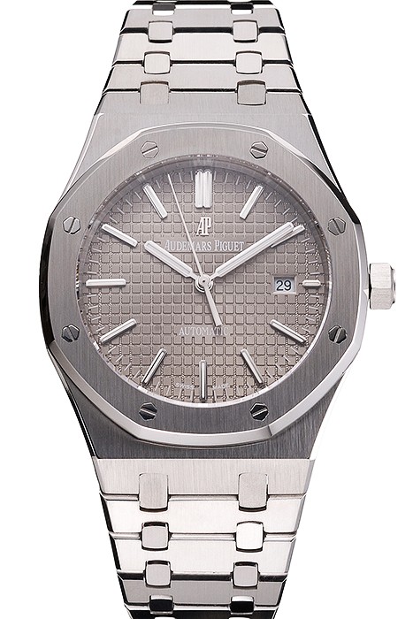 Swiss Audemars Piguet Royal Oak Silver Dial Stainless Steel Case And Bracelet