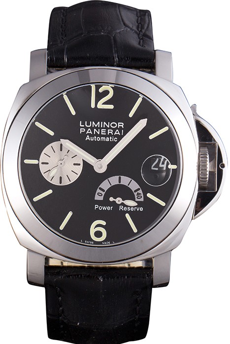 Panerai Luminor Power Reserve Black Dial-pa06