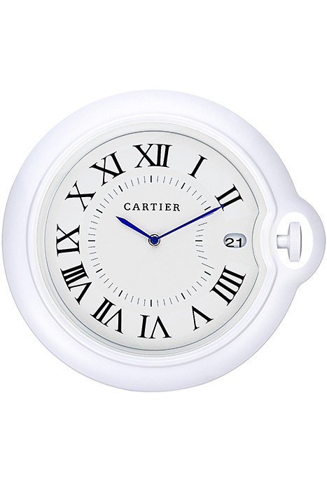 Cartier Bleu de Ballon Wall Clock White   622465