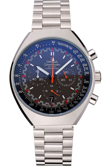 Omega Speedmaster Mark II Brown And Red Dial Stainless Steel Case And Bracelet  622811