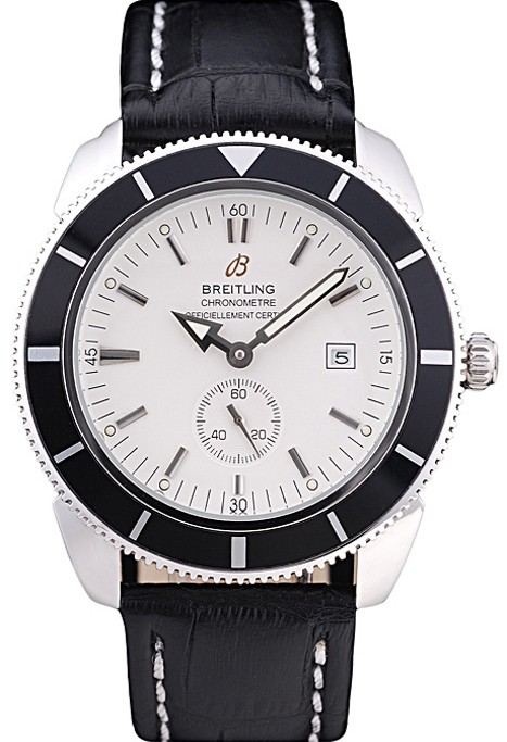 Breitling Certifie SuperOcean White Dial Black Tachymeter
