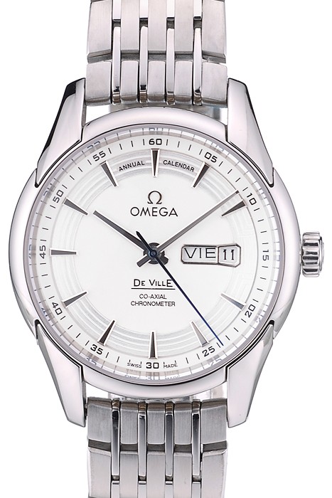 Omega Swiss DeVille Stainless Steel Bezel White Dial 7598