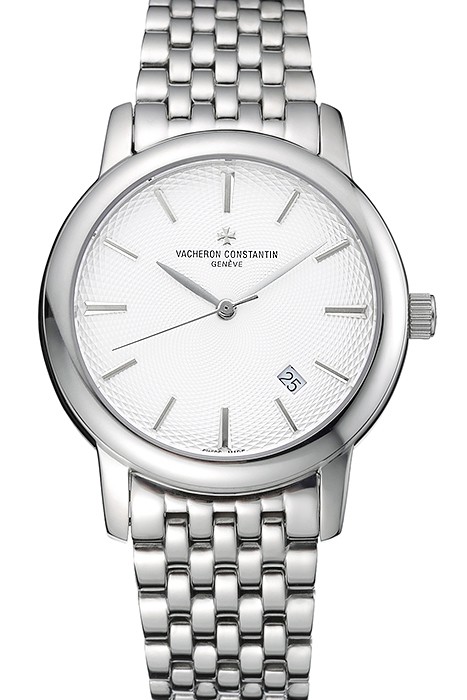 Vacheron Constantin Patrimony Silver Dial Stainless Steel Case And Bracelet  62290