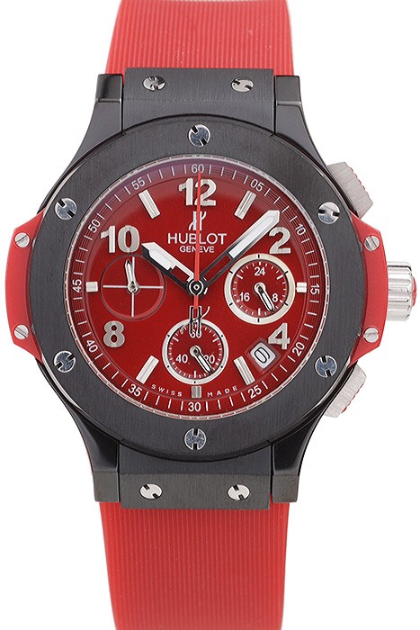 Hublot Big Bang Red Strap Red Dial Watch 98070