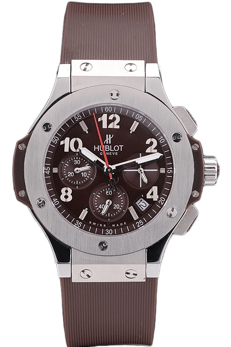 Hublot Big Bang Brown Strap White Dial Watch