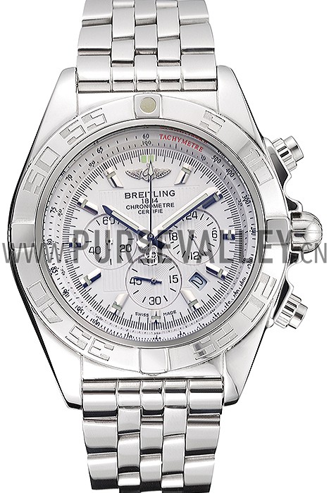 Breitling Chronomat White Dial Stainless Steel Case And Bracelet 622223