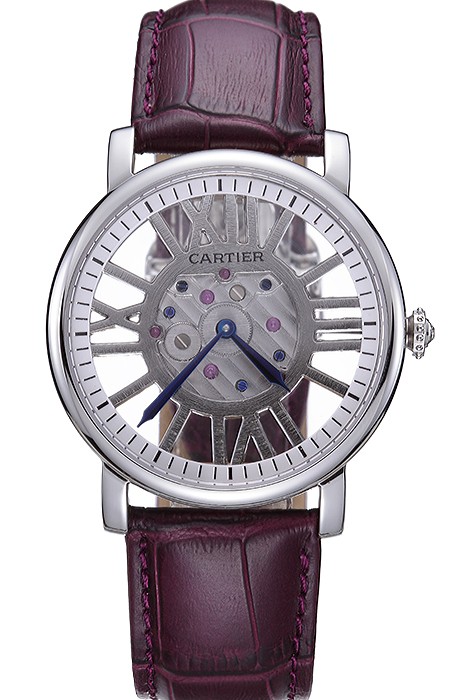 Cartier Rotonde Skeleton Flying Tourbillon Purple 621971