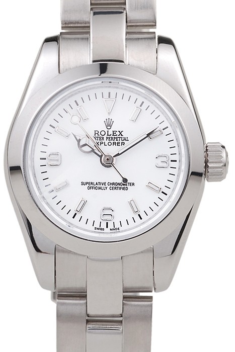 Rolex Explorer Polished Stainless Steel White Dial 98088