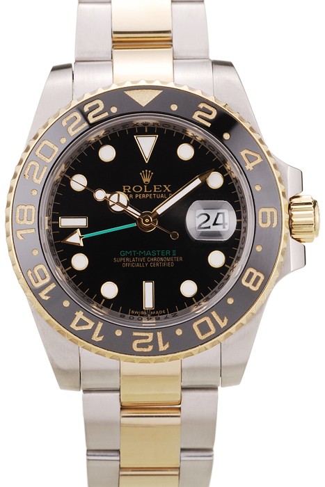 Rolex GMT Master II Black Ceramic Tachymeter Black Dial 98229
