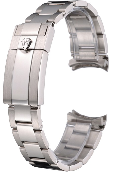Rolex Polished and Brushed Stainless Steel Link Bracelet  622492