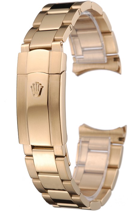 Rolex Polished and Brushed Gold Bracelet  622495