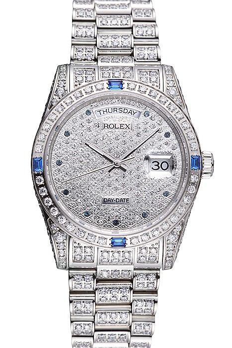 Swiss Rolex Day-Date Diamonds-srl183  621613