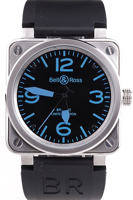 BR01-92 Black-Blue Dial-br22