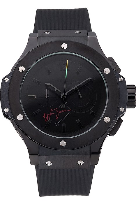 Hublot Limited Edition Ayrton Senna 2009 Black Dial Watch 98073