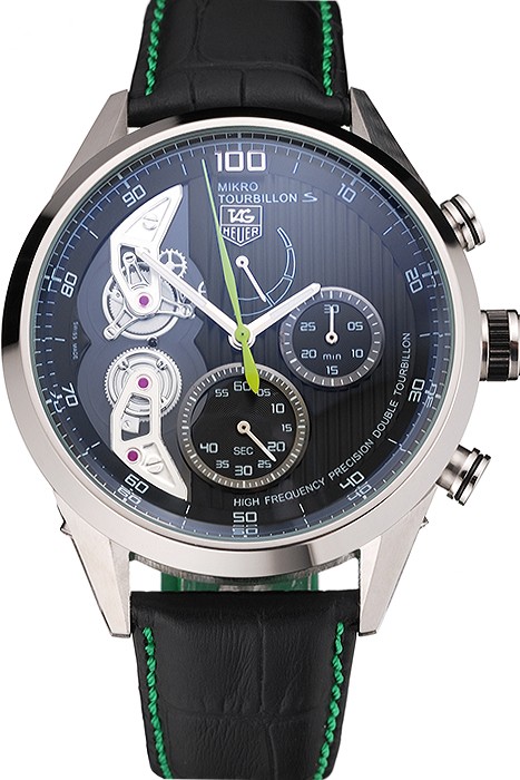 Tag Heuer MikroTourbillon S Black Dial  622069