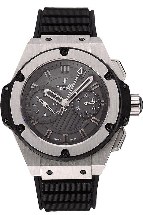 Swiss Hublot King Power Stainless Steel with Rubber Band shb11 621404